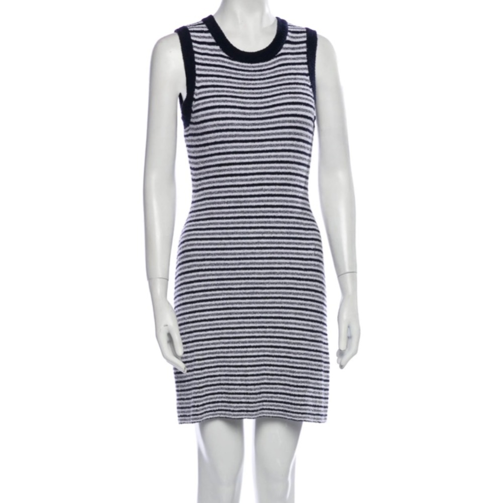 Rag And Bone Size Small Stretch Striped Grey And … - image 1